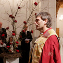 27. januar: Kong Harald er til stede når Stein Reinertsen vigsles til Agder og Telemarks nye biskop i Kristiansand domkirke. (Foto: Tor Erik Schrøder / NTB scanpix)